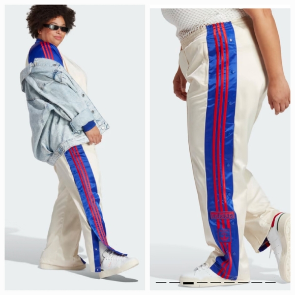 adidas Originals Pants - Adidas Originals Satin Adibreak Pant Loose Fit Size 3X